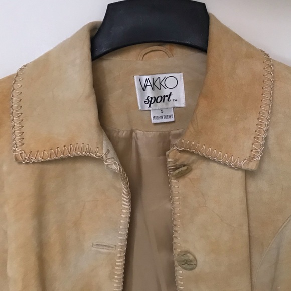 Vakko Sport Suede Jacket - Picture 2 of 6